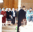 Первое  богослужение в строящемся храме села Цветное - Астраханская епархия