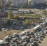 Недоброе утро. В кадр попала невероятная пробка на путепроводе в Астрахани - Punkt-a.info