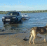 Астраханец припарковался в реке - Южная Волна