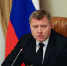 Гендиректор ООО «Газпром добыча Астрахань» Андрей Мельниченко отчитался губернатору Игорю Бабушкину о предпринятых мерах по выявлению источника запаха в регионе - Правительство Астраханской области