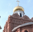 В строящемся астраханском храме установили купол с крестом - ГТРК Лотос