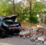 В схватке между Рено Дастер и забором победил последний, есть пострадавшие - Punkt-a.info