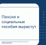 Пенсии и социальные пособия вырастут - Министерство финансов