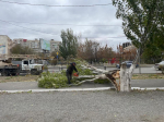 Коммунальные службы города продолжают устранять последствия непогоды