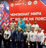 Астраханец завоевал бронзу на чемпионате мира по борьбе на поясах