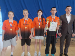Итоги первенства студенческой бадминтонной лиги.