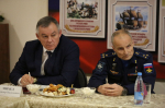 Губернатор Астраханской области встретился с Героями РФ и семьями погибших военнослужащих