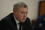 Губернатор Астраханской области встретился с Героями РФ и семьями погибших военнослужащих