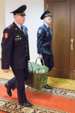 Тимофей Щербаков поздравил фельдъегерей с профессиональным праздником