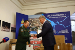 Губернатор Астраханской области передал оргтехнику и автомобиль для нужд военного комиссариата