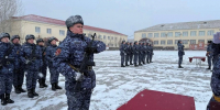 В Астрахани, проходящие службу по призыву росгвардейцы присягнули на верность Отечеству - Комсомольская Правда