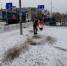 Коммунальщики с ночи принялись убирать снег и счищать лед в Астрахани - Bloknot-Astrakhan.Ru