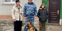 Четвероногий «пенсионер» астраханской полиции выбрал себе новую семью - Газета Волга