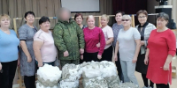 В селе Зубовка Астраханской области школьники встретились с участником СВО - ГТРК Лотос