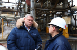 Губернатор посетил Астраханский газоперерабатывающий завод после атаки беспилотника