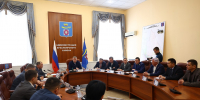 Губернатор Астраханской области провел совещание в Красноярском районе в связи с атакой беспилотников - Портал органов государственной власти