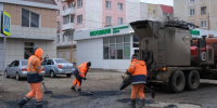 В Астрахани на нескольких улицах состоялся ямочный ремонт - Комсомольская Правда