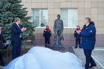 В Астрахани открыли памятник, посвященный энергетикам
