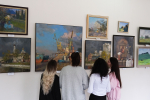 В Астраханском художественном училище к 125-летнему юбилею открылась выставка работ преподавателей училища