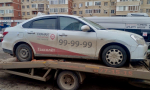 Таксист-алиментщик остался на дороге без руля