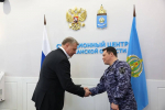 Губернатор Астраханской области наградил сотрудников Росгвардии