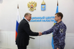 Губернатор Астраханской области наградил сотрудников Росгвардии