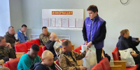 Астраханские добровольцы поздравили бойцов СВО с наступающим праздником - Астрахань 24