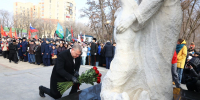 В День защитника Отечества в Астрахани открыли мемориал в память об участниках СВО - Газета Волга