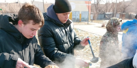 Астраханская ЛДПР организовала праздник для земляков в День защитника Отечества - ЛДПР