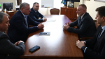 Губернатор Астраханской области встретился с сенатором РФ Сергеем Горняковым