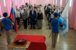 В астраханской школе установлена Парта Героя в память о Василии Студенкове, погибшем в Чечне