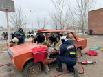 Студенты АГАСУ стали участниками соревнования по ликвидации ДТП