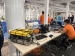 В Астрахани проходят соревнования подводных роботов