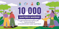 Международная акция «10 000 шагов к жизни», приуроченная к Всемирному Дню здоровья и Году защитника Отечества. - Министерство физкультуры и спорта