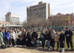 Студенты АГАСУ приняли участие в субботнике