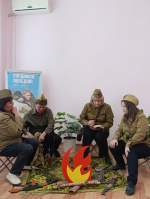 В Харабалинском комплексном центре социального обслуживания населения в рамках Года защитника Отечества и 80-летия Победы в Великой Отечественной войне прошла интеллектуальная игра