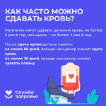 Неделя популяризации донорства крови