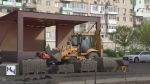 В Астрахани продолжается реконструкция Комсомольской набережной