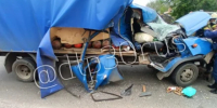 В Астрахани «ГАЗель» въехала в припаркованный грузовик - ГТРК Лотос