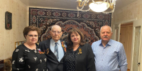 Поздравление ветеранов Великой Отечественной войны, проживающих в Трусовском районе г. Астрахани. - Министерство финансов