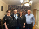 Поздравление ветеранов Великой Отечественной войны, проживающих в Трусовском районе г. Астрахани.