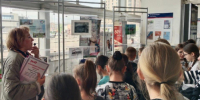 Две тематические выставки ко Дню Победы открыли на железнодорожном вокзале Астрахани - Bloknot-Astrakhan.Ru