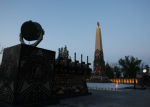 В Астрахани открыли мемориал советским воинам после реконструкции
