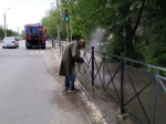 Чисто, как в праздники: в Астрахани продолжается усиленная уборка города