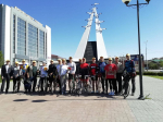 В Астрахани состоялся патриотический велопробег ко Дню Победы