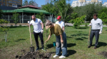 Астраханские предприниматели высадили деревья в парке «Аркадия»