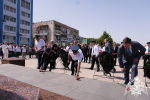 Росгвардейцы поздравили астраханских пограничников с профессиональным праздником