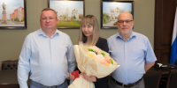 Игорь Мартынов вручил удостоверение астраханскому мировому судье - Bloknot-Astrakhan.Ru