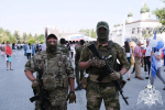 Росгвардейцы обеспечили безопасность празднования Дня России в Астрахани