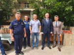 Спасатели Астрахани отремонтировали прицеп для бойцов СВО